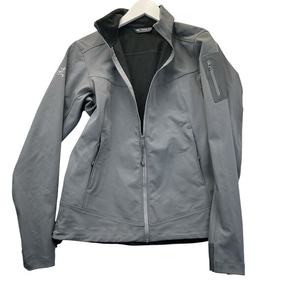 Arcteryx Fleece Jacket Womens Medium GrayFull Zip Outdoors Hiking Fleece - Picture 16 of 16